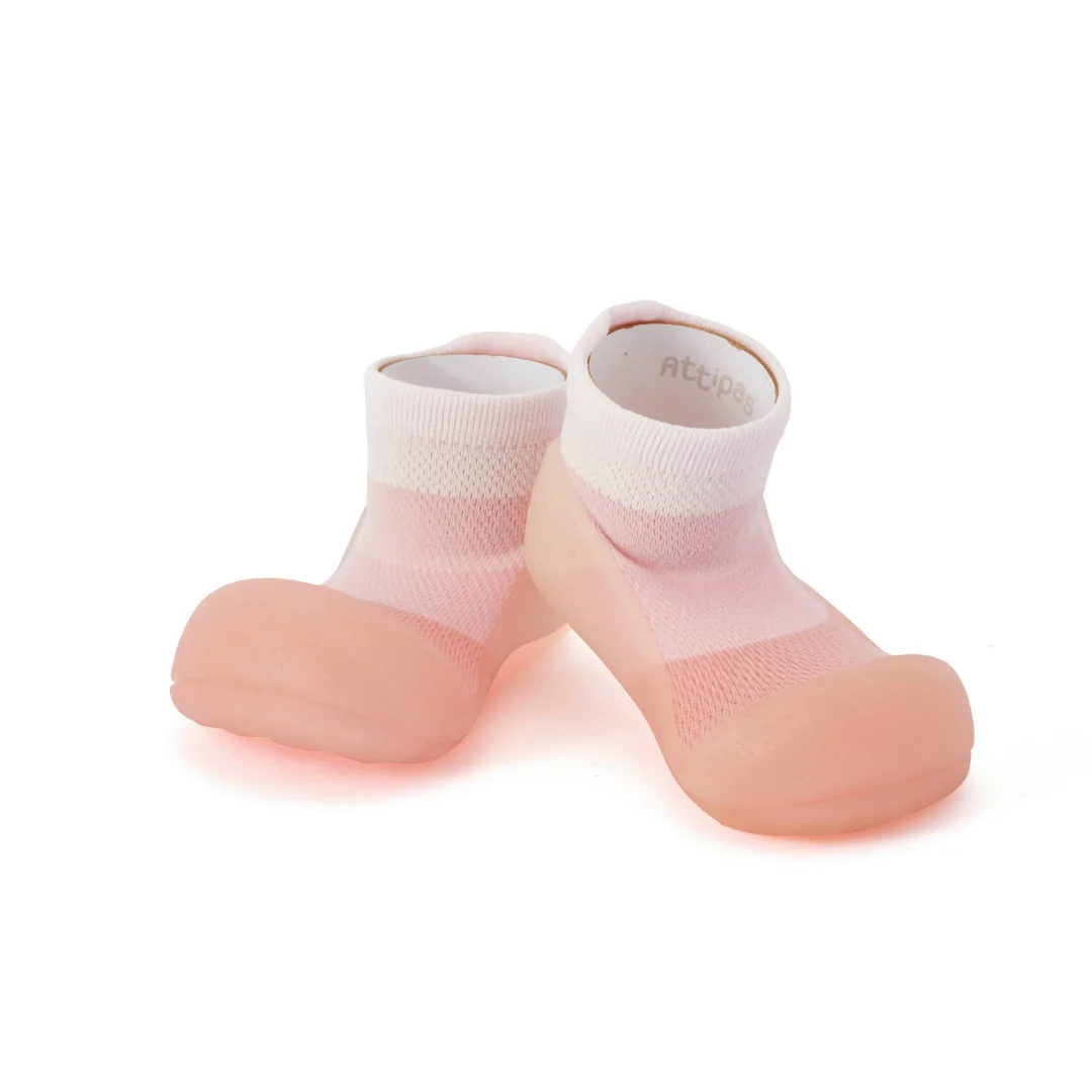 Zapatillas respetuosas niña Attipas Gradation Pink en tonos rosa degradado