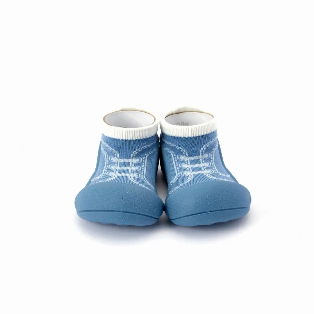 Zapatillas respetuosas niño Attipas Running Blue en color azul