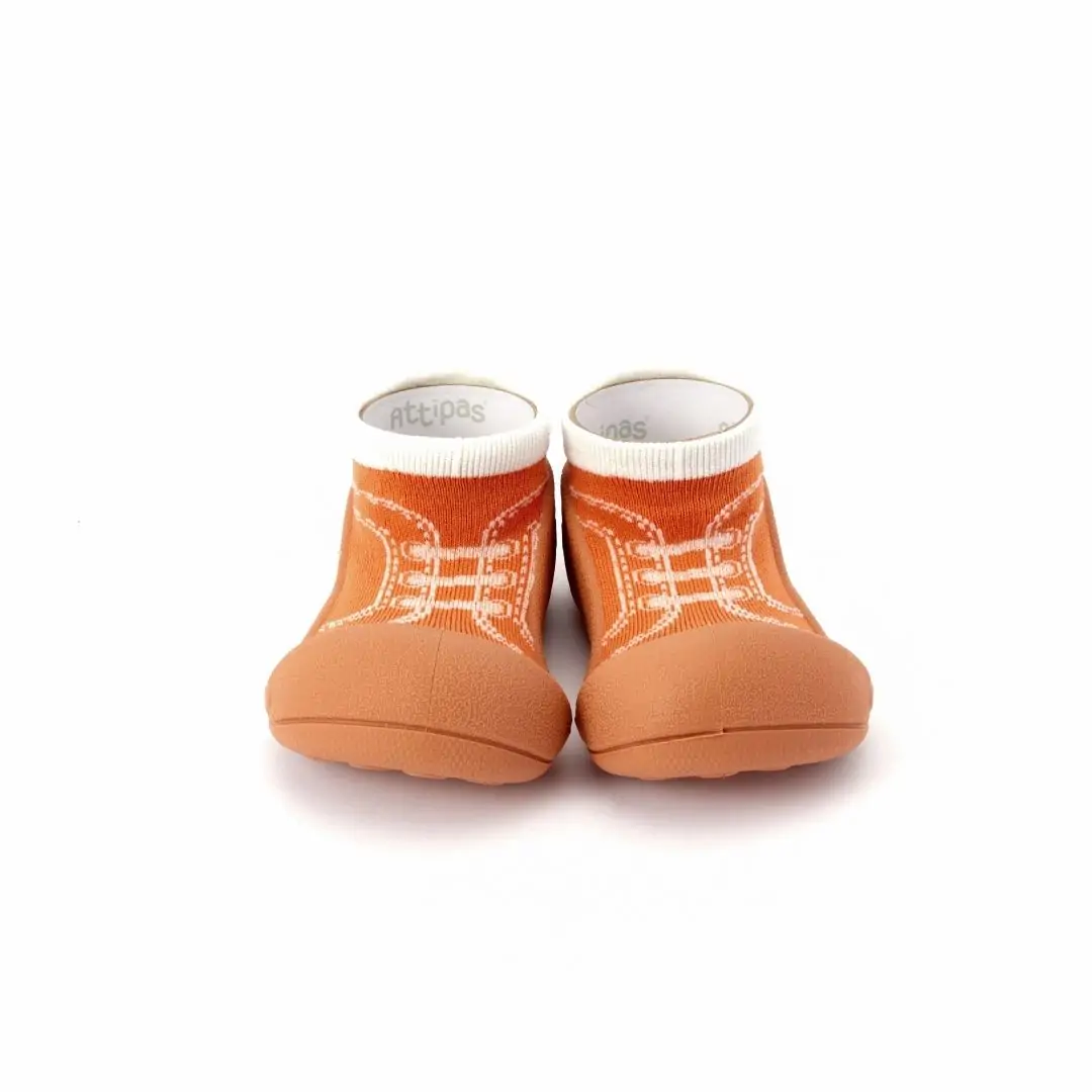 Zapatillas respetuosas niño Attipas Running Orange en color naranja