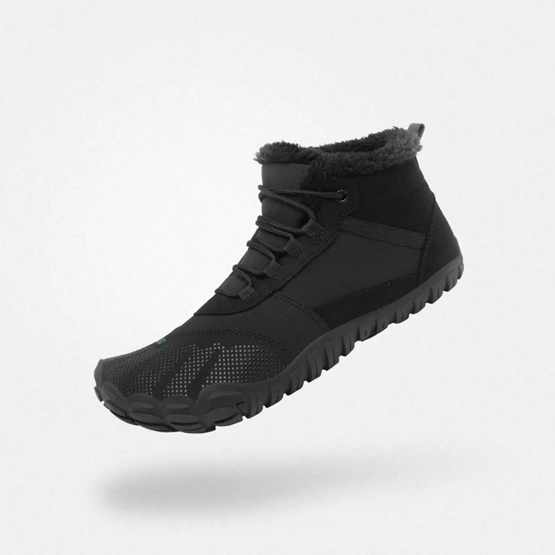 Botas respetuosas hombre Saguaro Will I en color negro, vista lateral con forro de felpa