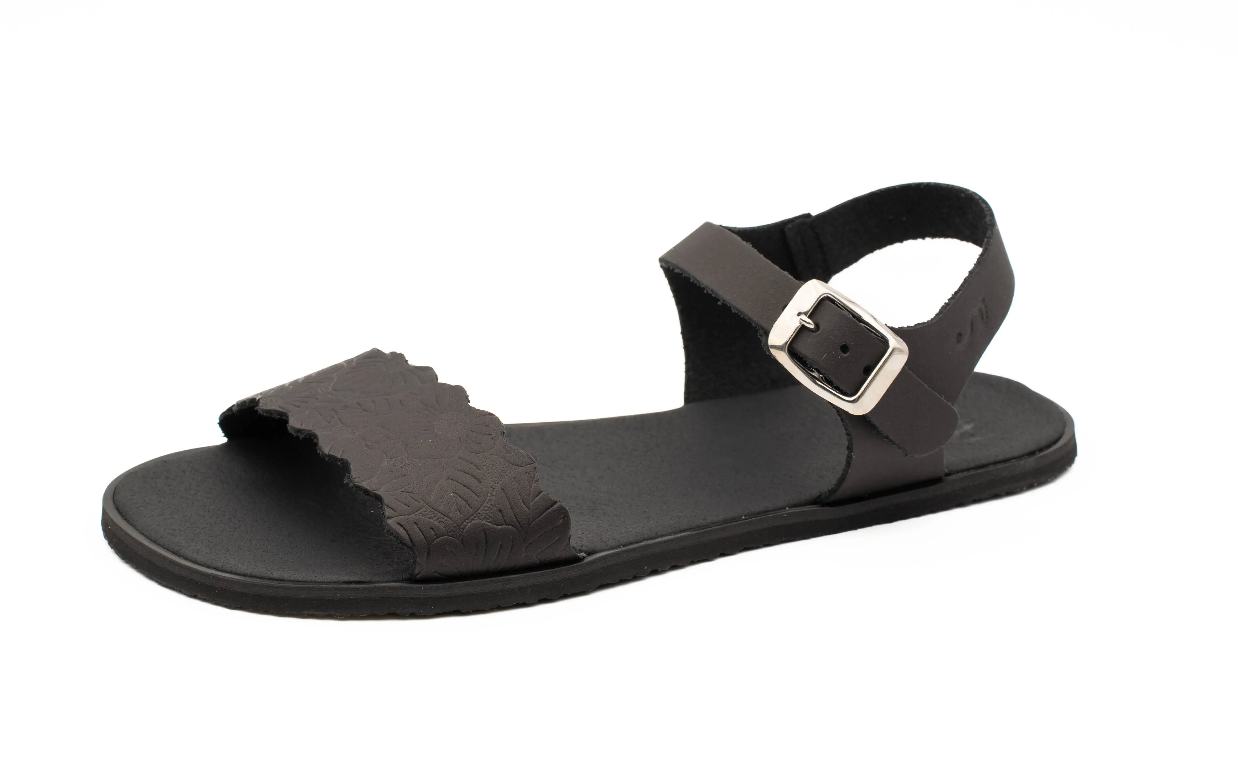 Sandalias barefoot FlexiNens negras con suela flexible