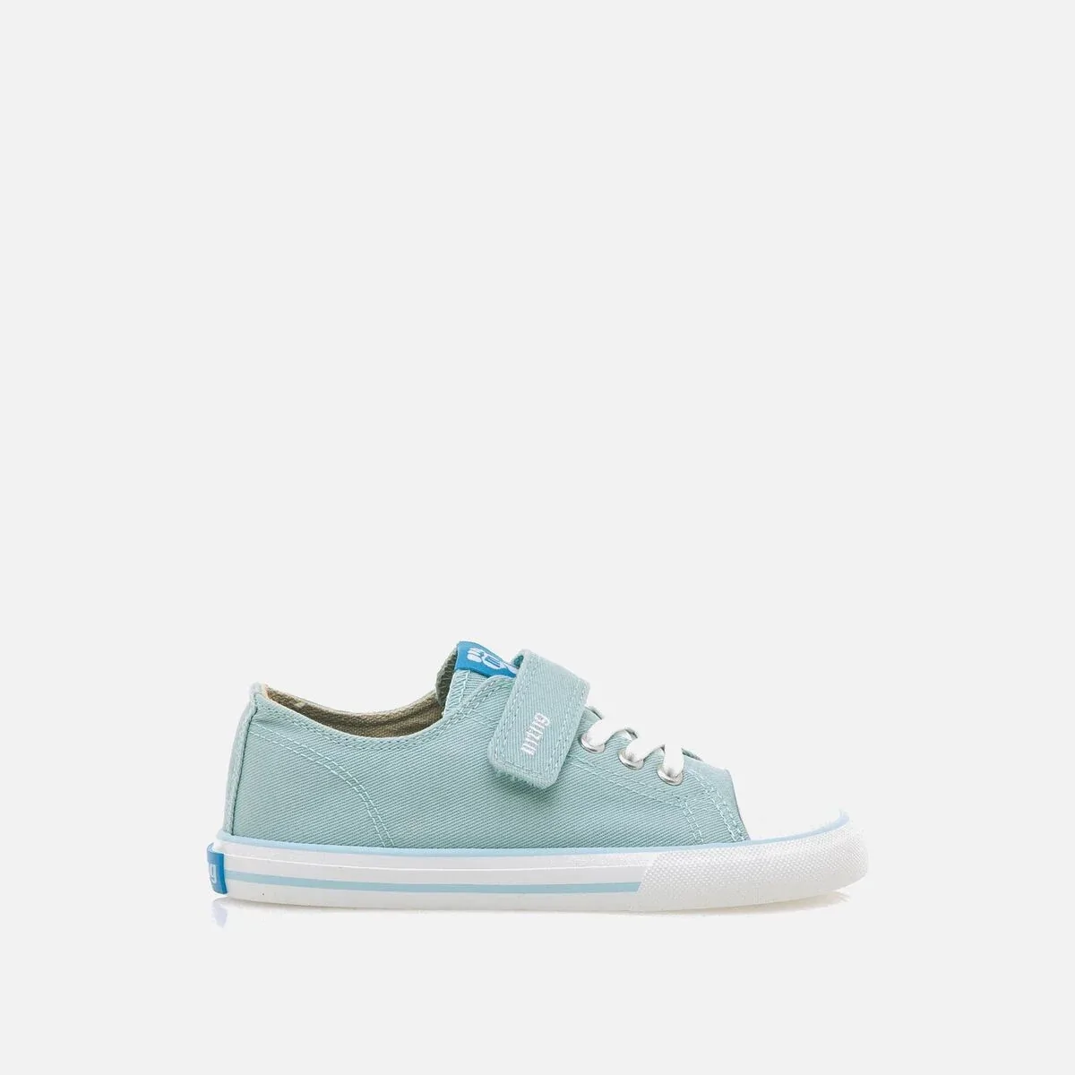 Zapatillas deportivas azul Mustang Free lateral