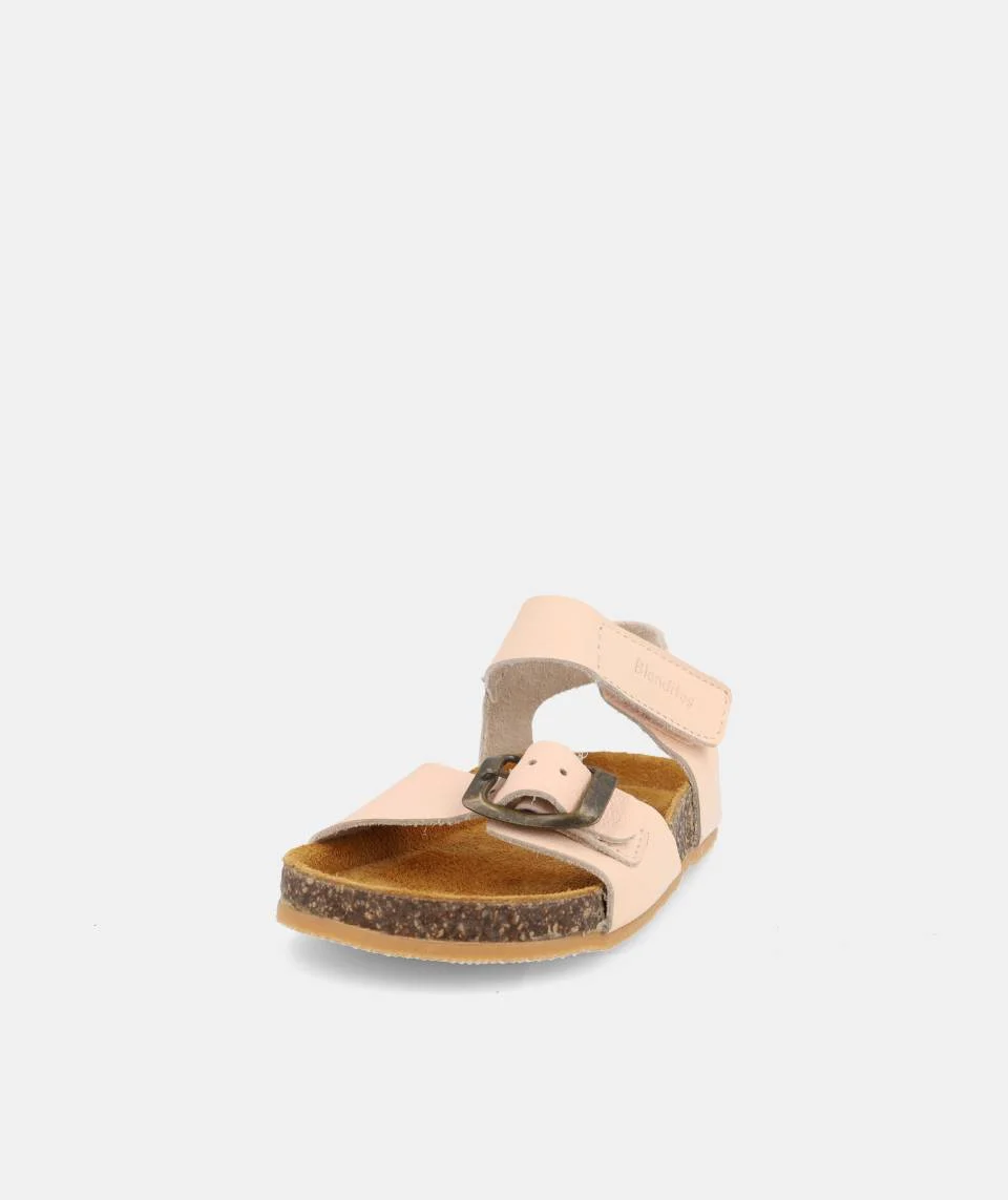 Sandalias respetuosas niño Ponza nude Blanditos by Crios vista lateral