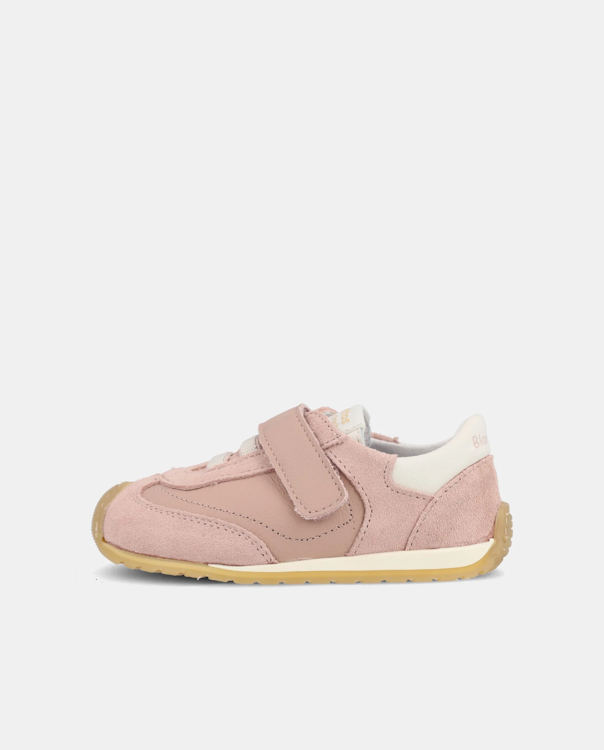 Zapatillas respetuosas niña Blanditos Porto color rosa empolvado