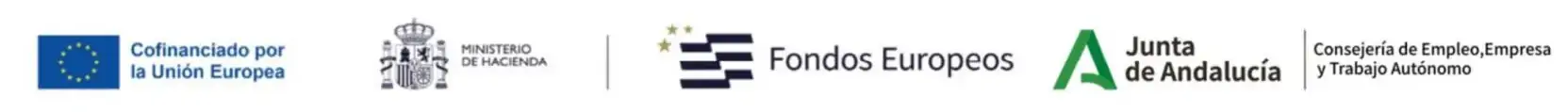 Logos Junta de Andalucia y Fondos Europeos